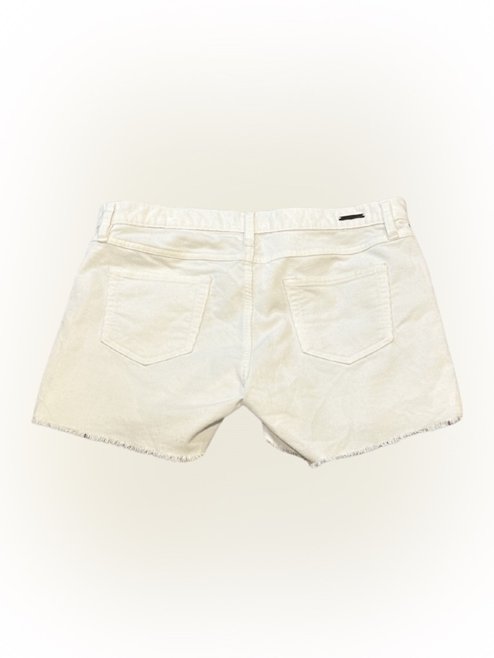 Carve Designs Oahu 4” Corduroy Shorts | Cloud (White) | Size 8 - Picture 3 of 5